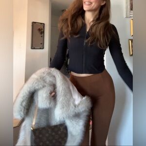 NWT Brown think leggings